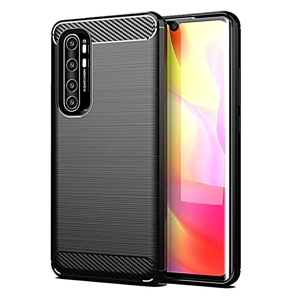 

Brushed Texture Case For Xiaomi Mi 11 Lite 5G NE 11T 10T Note 10 9 A2 11i F1 Poco M4 X4 F3 X3 NFC M3 Pro Carbon Cover Phone Case