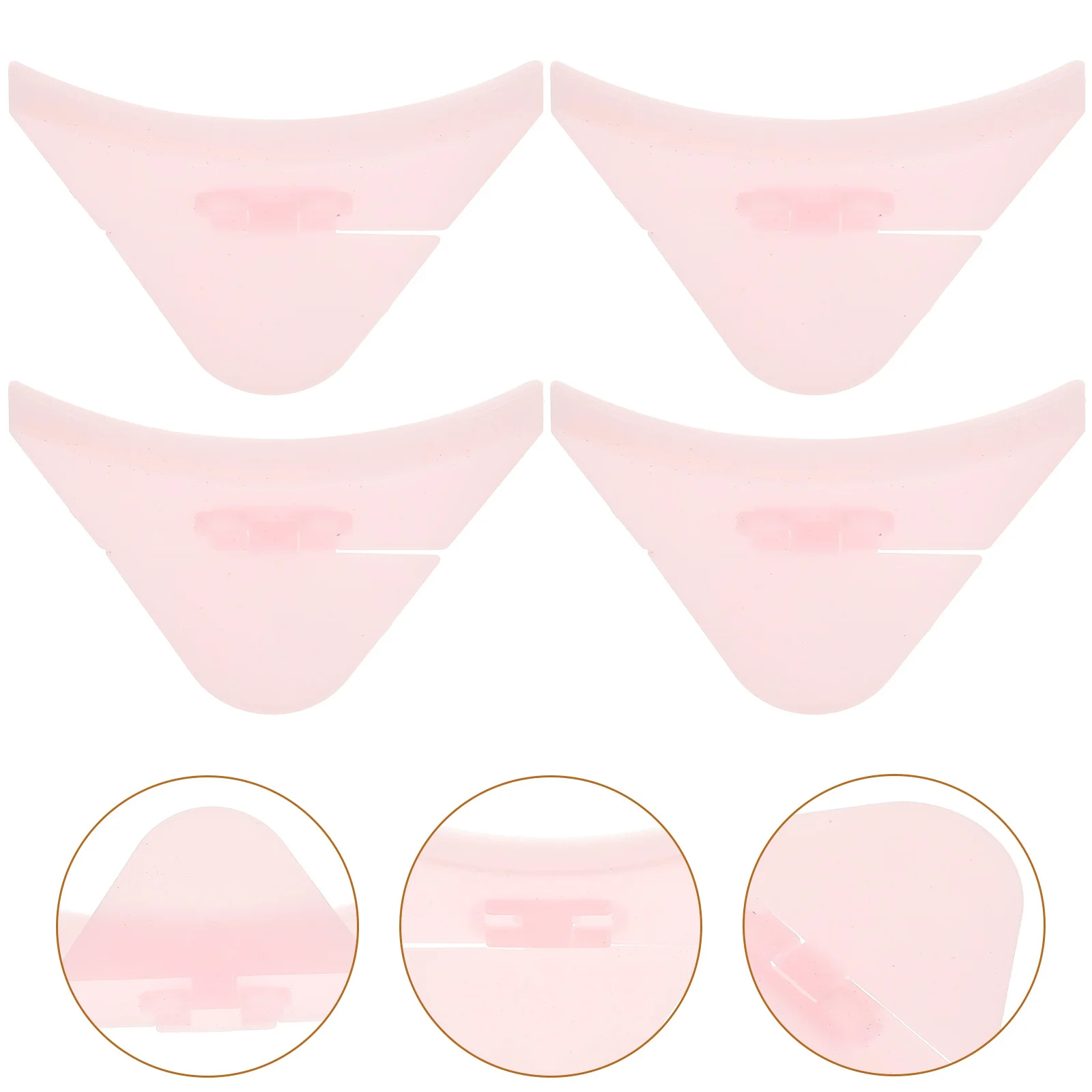 

4 pcs Electric Kettle Covers Plastic Water Kettle Spout Dust Cover For Home Kitchen Use Reusable Practical Triangular Design