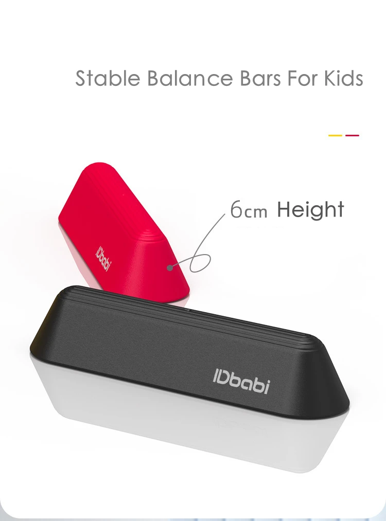 Barres d'équilibre en ABS pour enfants, jouets d'entraînement à l'équilibre, pont à bûche unique, jouet mentaires oriel, entraîneur d'équilibre avec anneau antidérapant en silicone