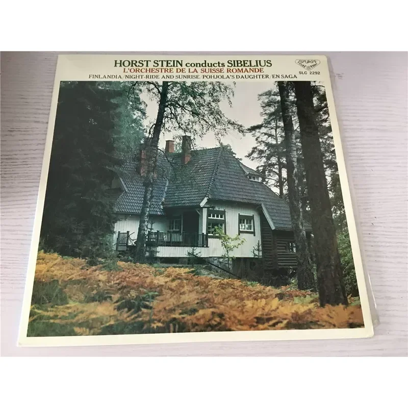 Hosterstein Conductor Sibelius BAND 1 FINLANDIA Vinilo LP para Colección de Música Clásica