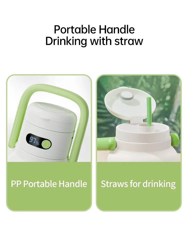 1 large capacity wireless portable juice cup, suitable for family use