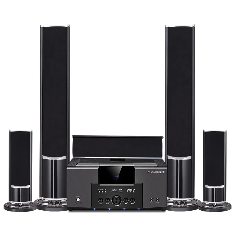 

Hot Sale 5.1 Home Theater System Powerful Subwoofer Home Karaoke Sound System Home Theatre System