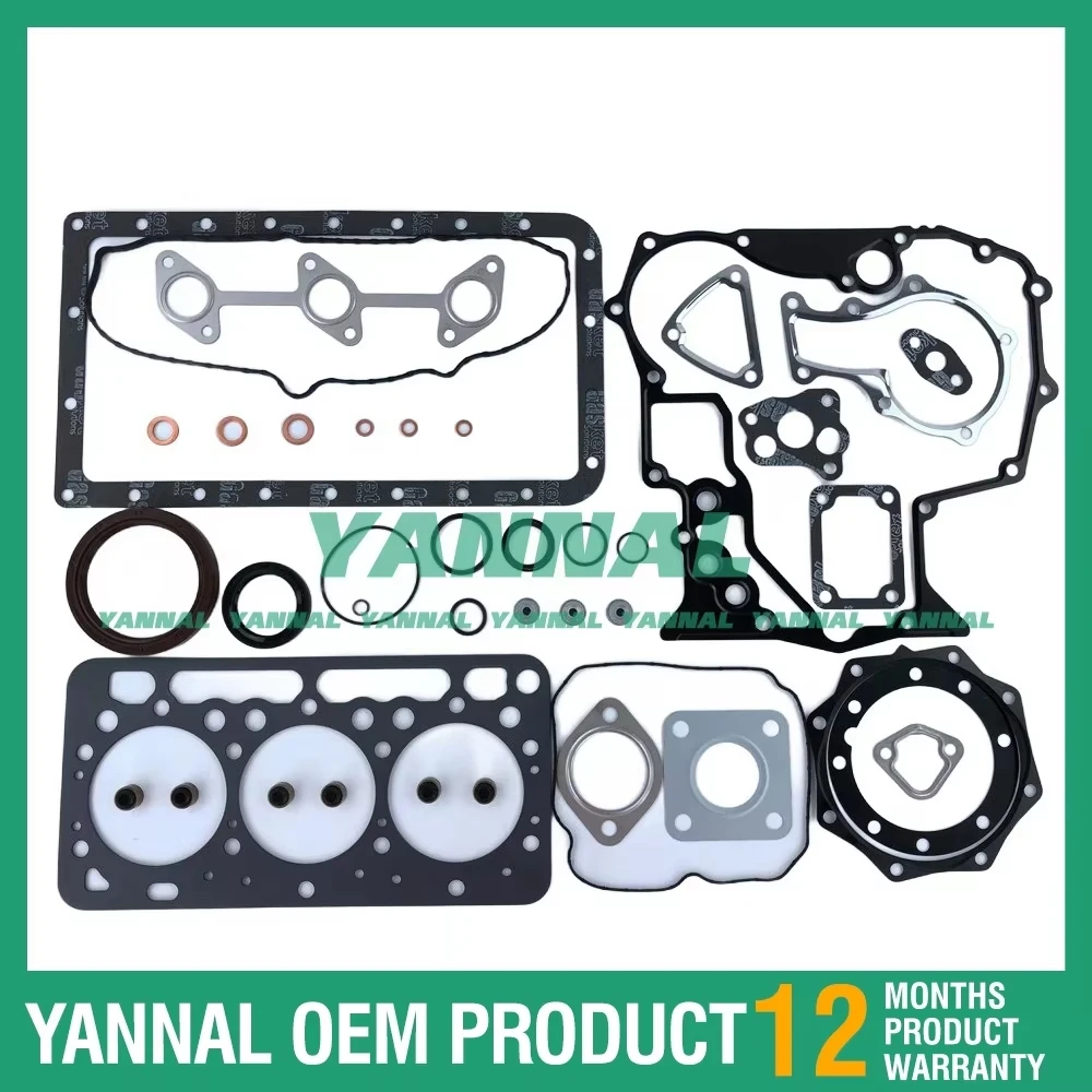 Long Time Aftersale Service D902 Full Gasket Set With Head Gasket For Kubota D902 Engine