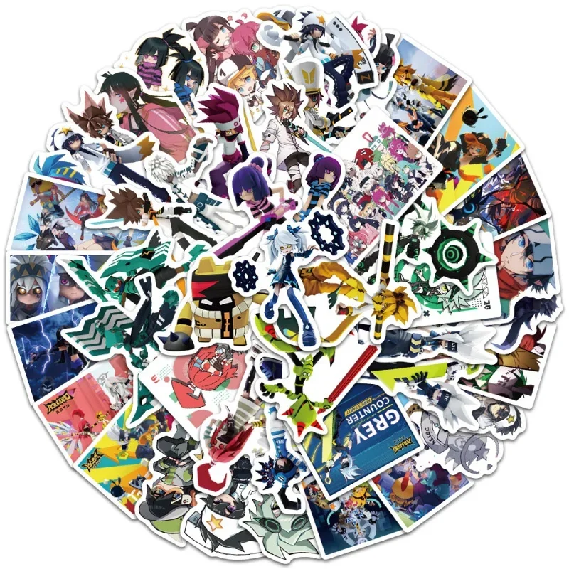 

10/25/50PCS 3D Anime AOTU Sticker Cartoon Game DIY Decal Graffiti Stickers for Bicycle Car Guitar Skateboard Laptop