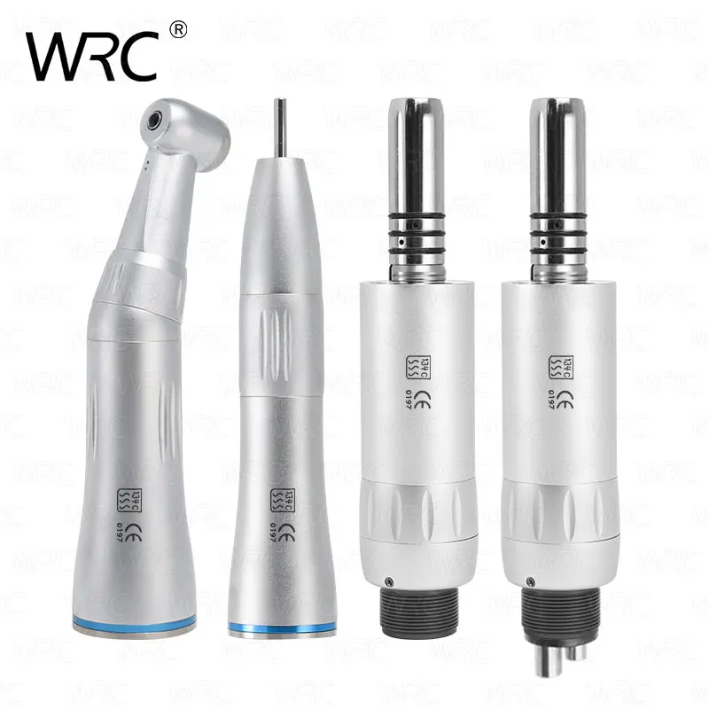 

Dental Low Speed Handpiece 2/4Holes Kit Air Turbine Straight Contra Angle Air Motor Inner Water Spray Dental tool