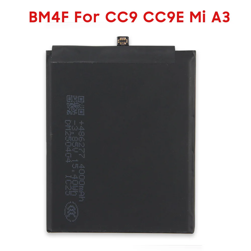 

Аккумулятор для телефона BM4F для Xiaomi CC9, CC9E, Mi A3, 4030 мАч, BM52 для Xiaomi CC9 Pro, Mi Note 10 Lite
