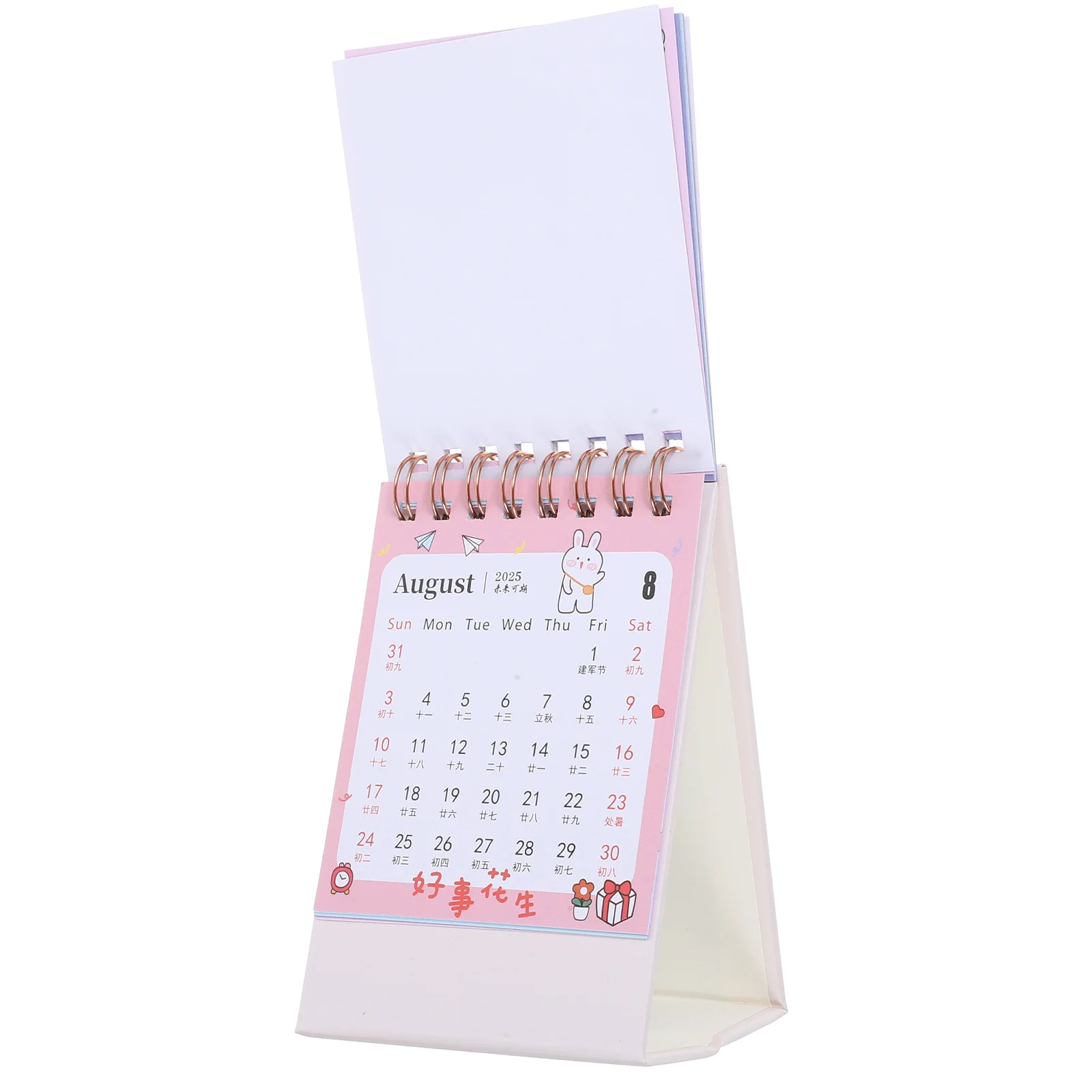 

Mini Desktop 2025 Desk Calendar Portable Paper Flip Planner Office Desk Organizer Small Calendar Aesthetic Office Decor