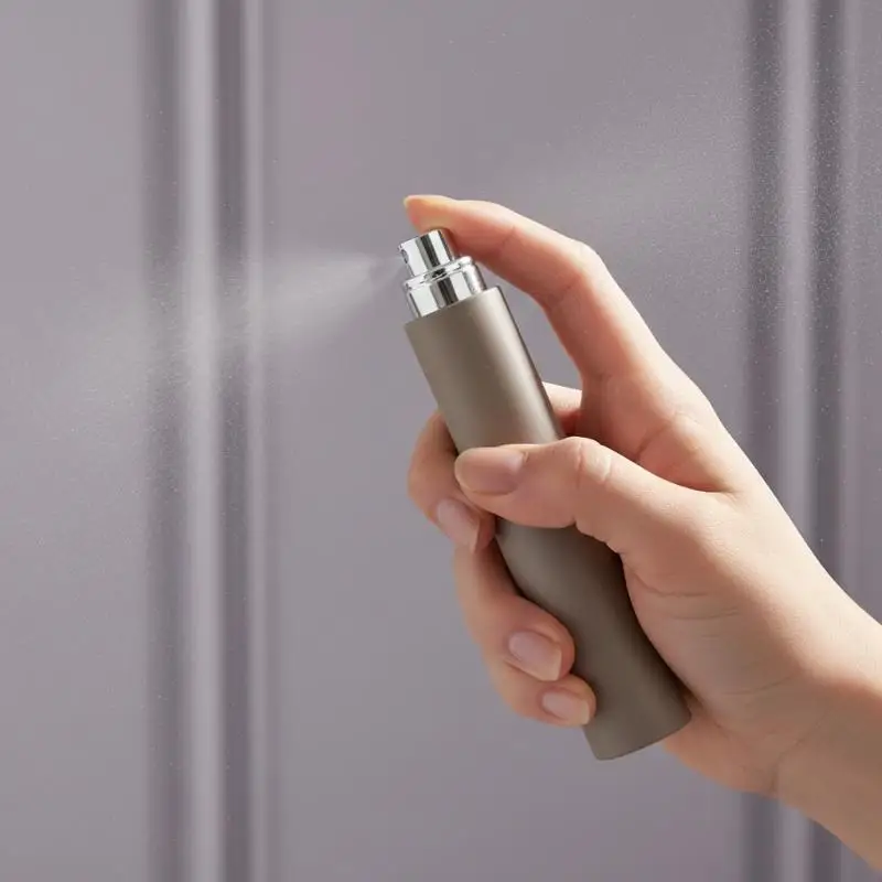 Matter 10ML Twist-Up Parfümzerstäuber, nachfüllbare, auslaufsichere Glasflasche für Outdoor-Camping-Reisen – Detail 2