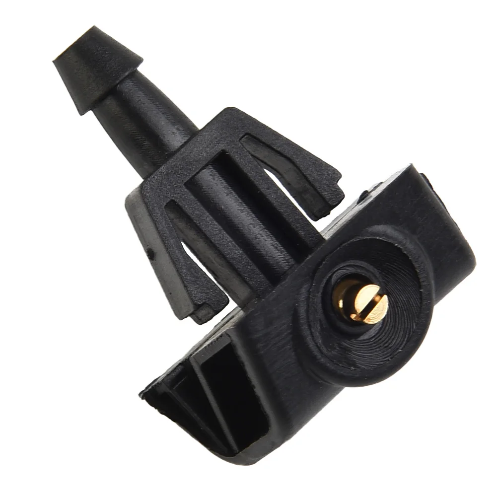 

1pc Spray Nozzle Windshield Washer Spray Nozzle Washer Wiper Plastic For Nissan Note Sprayer Jet Black Higher Grade