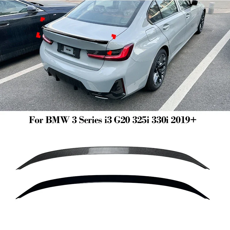 

ABS Rear Boot Top Spoiler for BMW 3 Series i3 G20 325i 330i 2019+ MP Style Trunk Roof Tail Wing Auto Parts Accessories