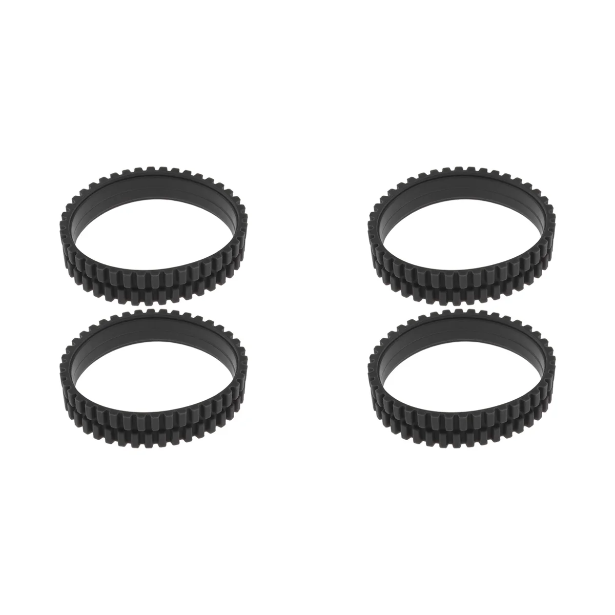 A83X-4X Anti Slip Wheel Tires Skin Replacement For Eufy Robovac 11S/ 11S MAX/ 15T/ 30/ 30C/ 15C/ 15C MAX Anti-Wear Tyre Skins