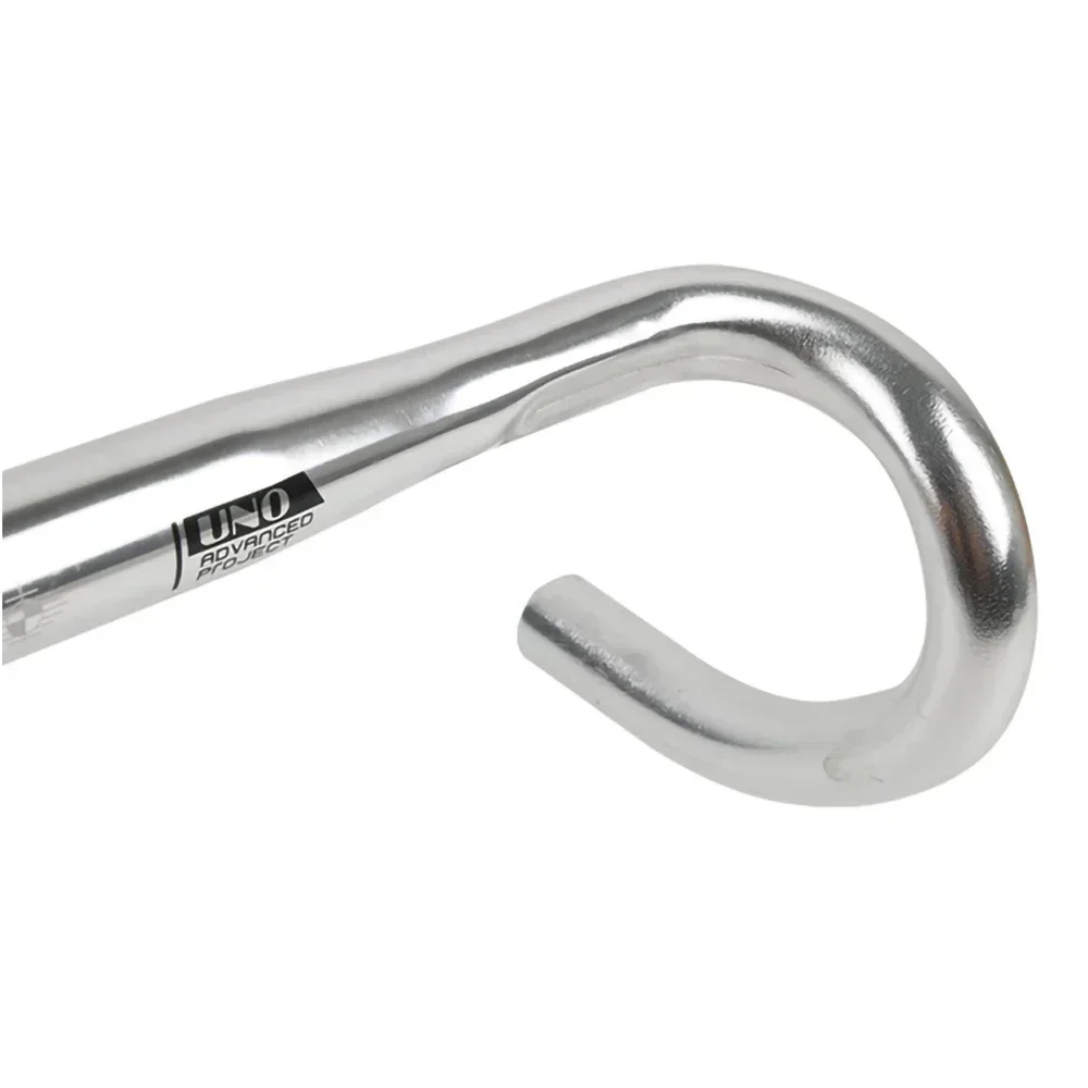 UNO CR12 Racing Bike Handle Bent Bar Ultralight Road Bicycle silver Handlebar 25.4/31.8mm 360/380/400/420/440mm Bicycle Part