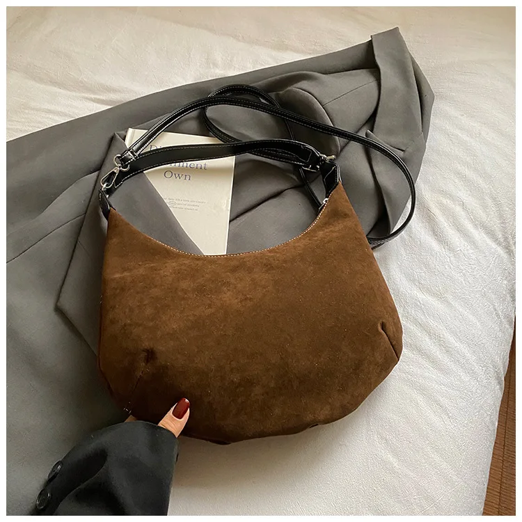 

2025 New Patchwork Shoulder Bag for Women, Genuine Leather Multi-way Crossbody Purse, Vintage Chic Large Capacity Tote for Work