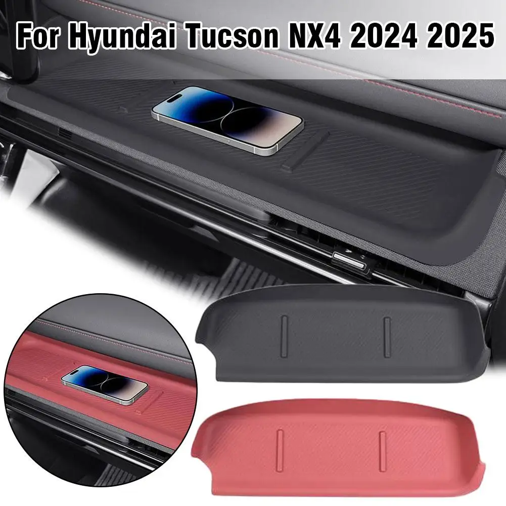 

Front Passenger Dashboard Protection Pad For Hyundai Tucson NX4 2024 2025 Silicone Dashboard Protective Mat Car Accessories