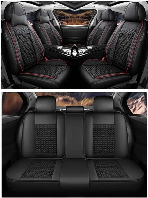 

Полный комплект чехлов на автомобильные сиденья для Volkswagen Touareg 2025-2011, прочная дышащая подушка сиденья, чехол на сиденье лучшего качества для Touareg