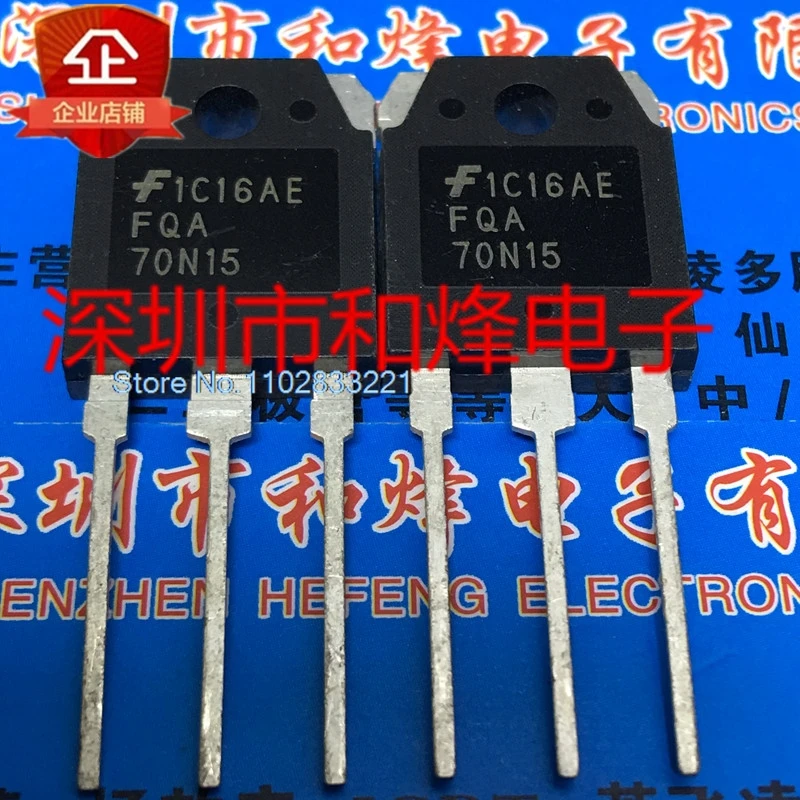 

FQA70N15 TO-3P 70A 150V