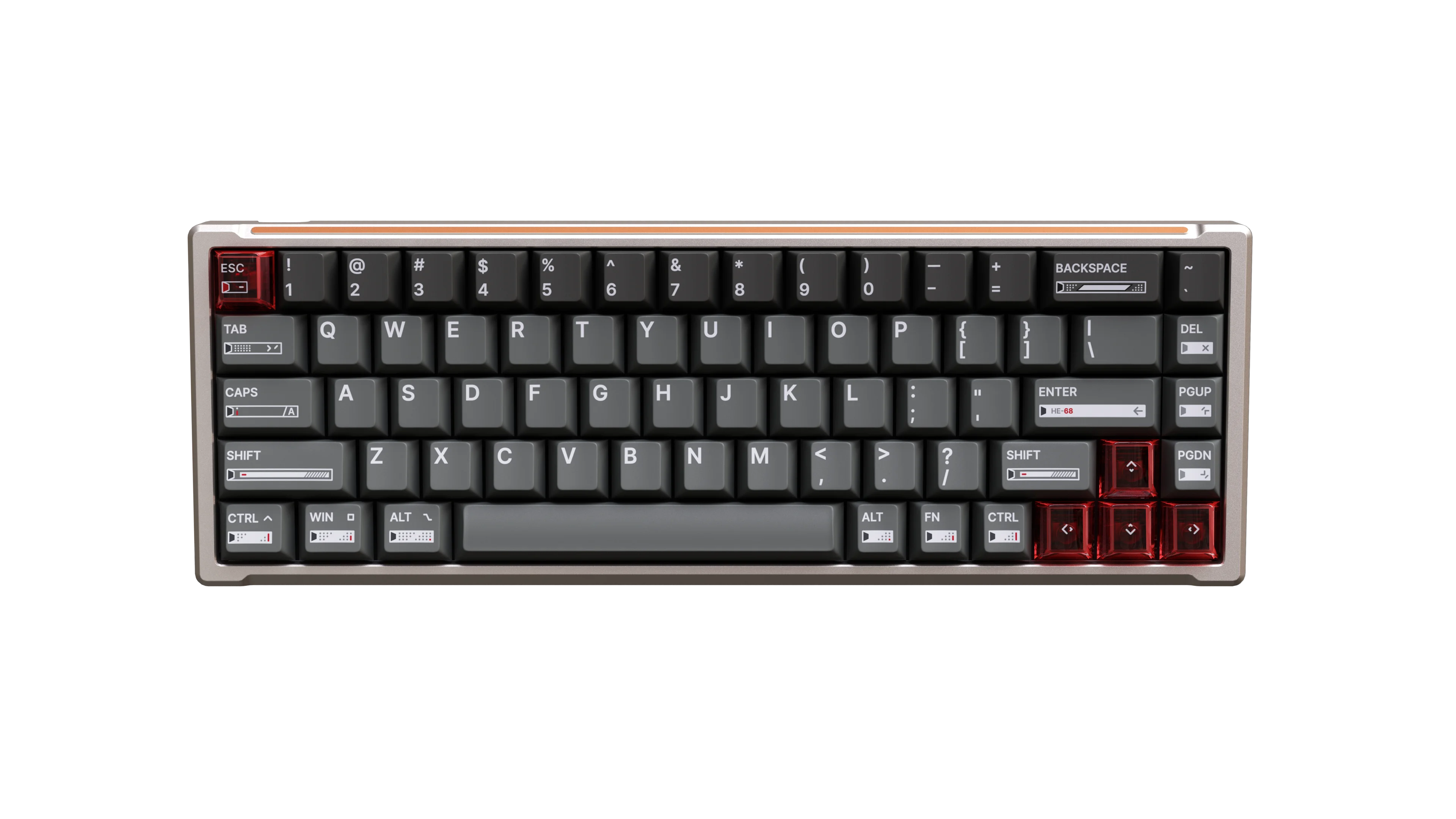 Imagem -06 - Luminkey Magger68 8k Interruptor Magnético Teclado Baixo Atraso com Fio Teclado Mecânico para Jogos Gatilho Rápido pc Gamer Valorant Novo