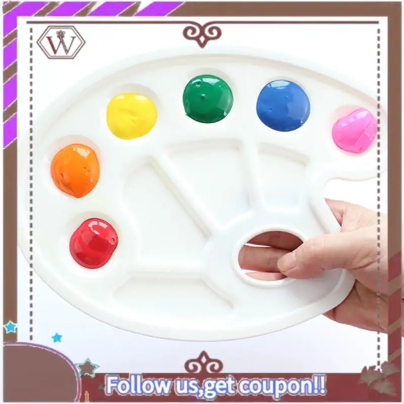 ABBG-18 قطعة مجموعة أكواب طلاء بدون انسكاب مع فرش طلاء ولوحة صينية طلاء، أكواب طلاء مع أغطية للرسم الفني للأطفال #2