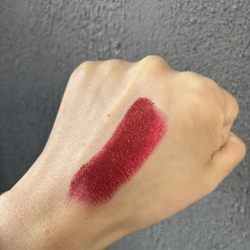 Nuovo colore! Ombretto camaleonte, ombretto rosso freddo e selvatico