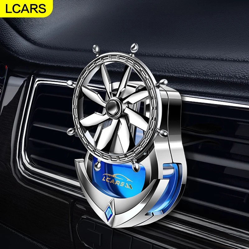 Car Fragrance Air Vents Car with Aromatherapy Essential Oil Rotating Ornaments Car Interior Decorations Gift Choice