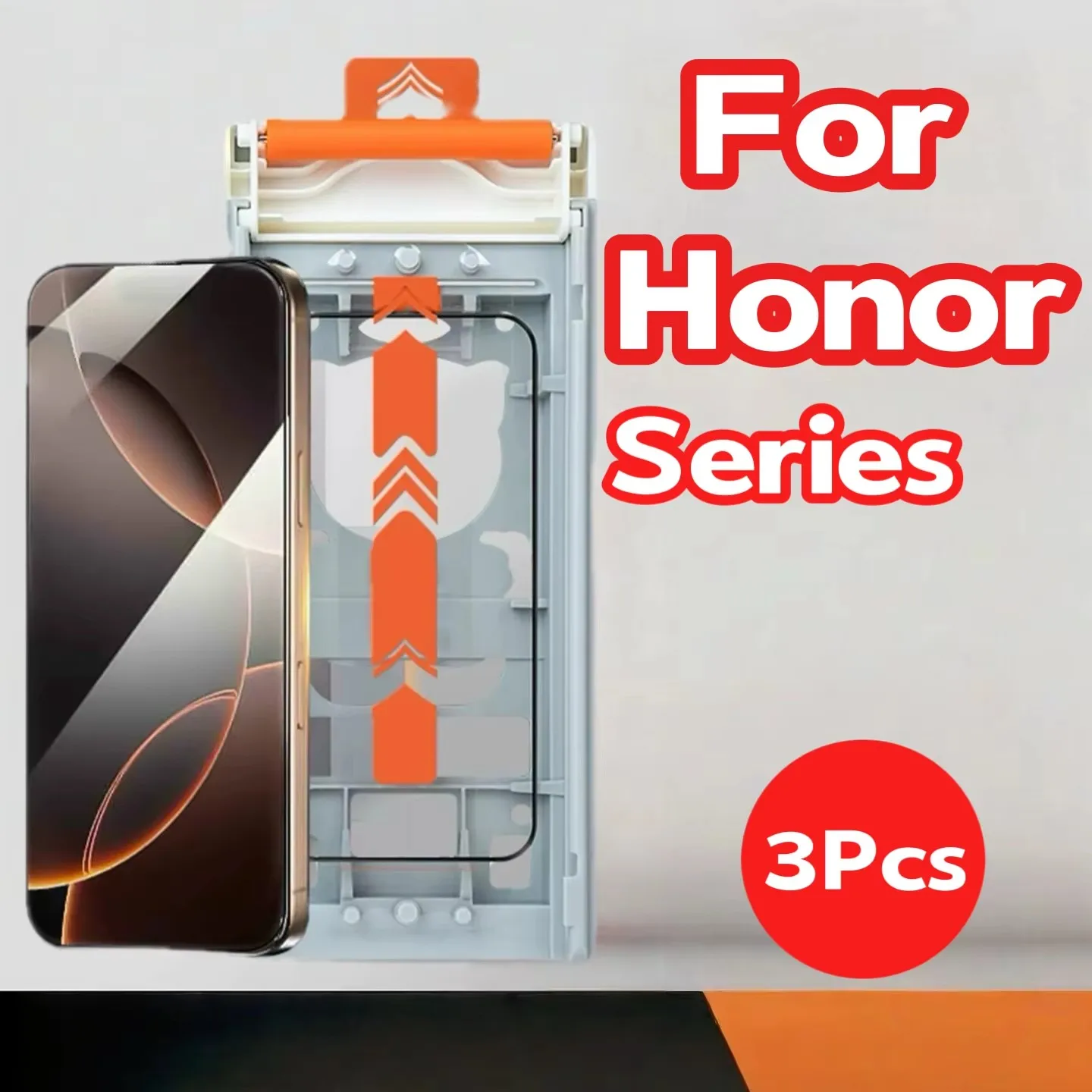 

3Pcs No Dust Positioning Screen Protector for HONOR 300 Ultra Magic 6 7 pro 90 100 200 Not Tempered Glass