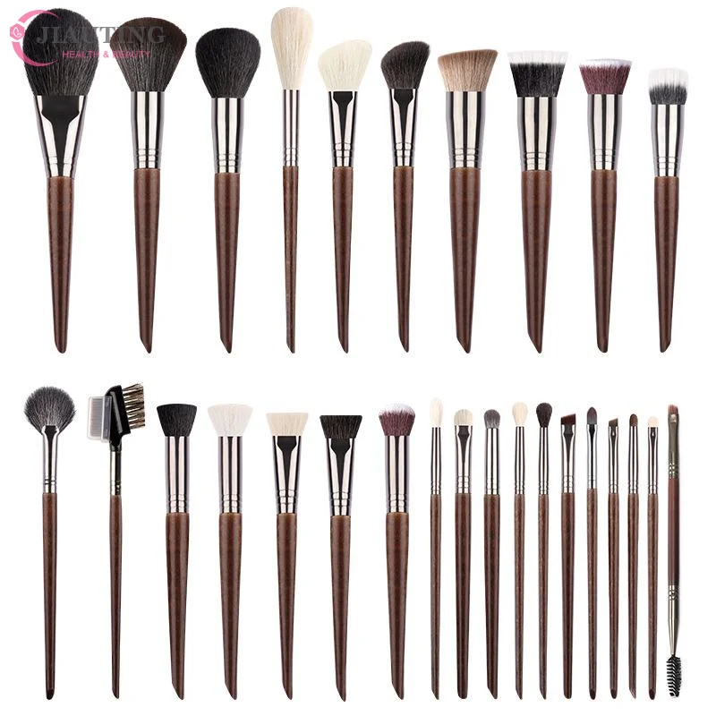 Animal Hair Makeup Brush Complete Lip Brushes Eyeshadow Brush Soft Makeup Brush Beauty Tools Foundation Powder Contour Smudge