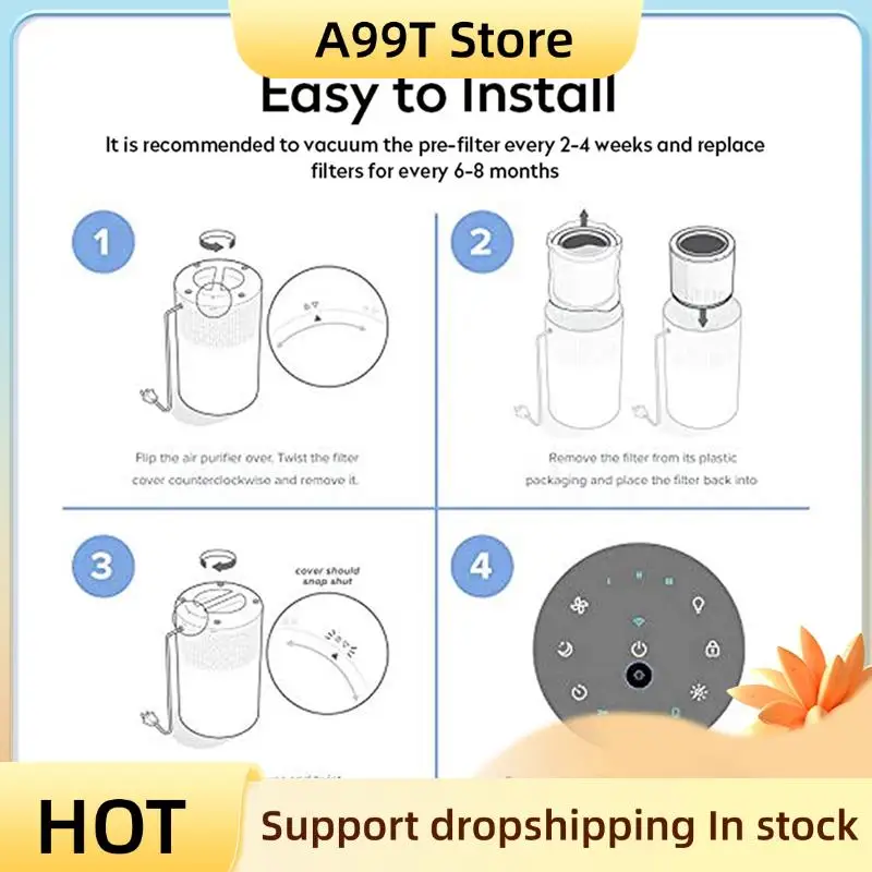 A99T 2X PM2.5 Hepa …