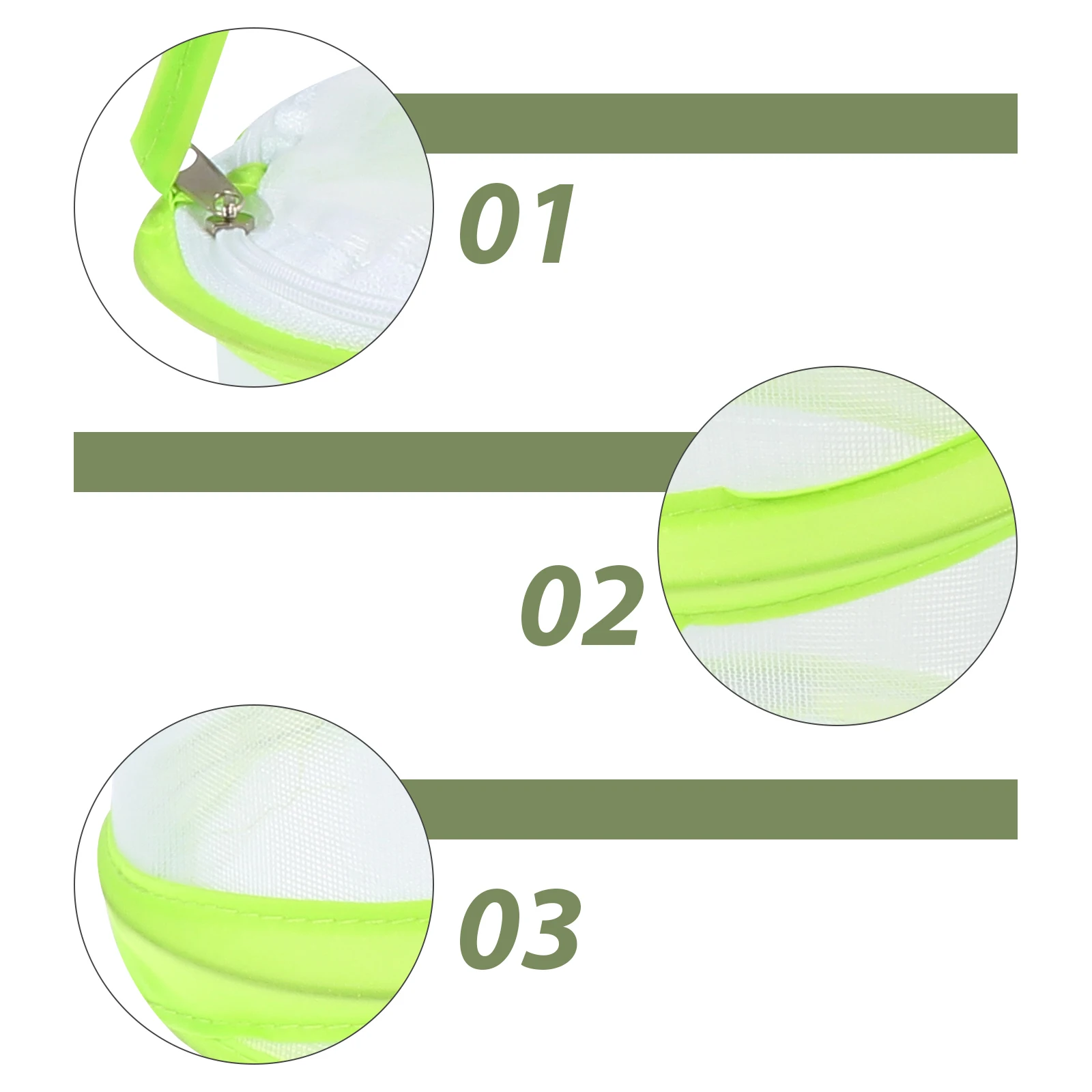 

Foldable Storage Cage Insect Breeding Observation Nature Exploration Tool Lightweight Breathable Kids Outdoor Playpen Pet