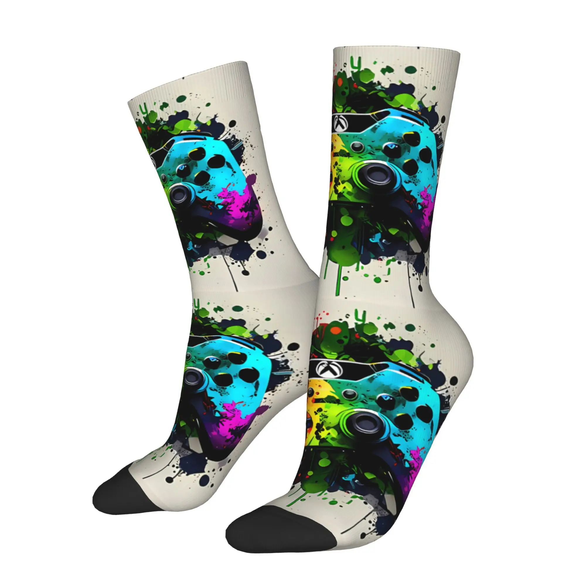 

Game Console Controller Sock Printed Man Polyester Fashion