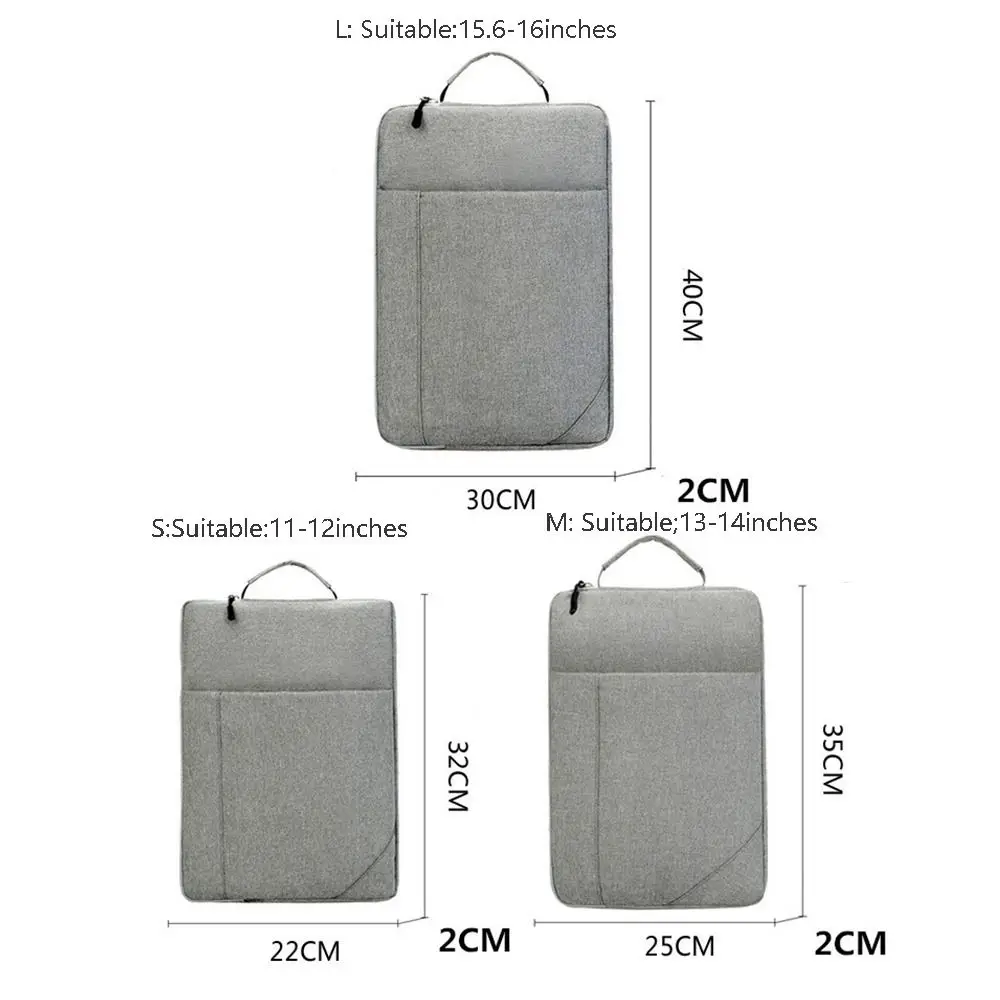 OX Cloth scomparti multipli custodia per il trasporto custodia per documenti da ufficio pacchetto per Laptop aziendale slip da uomo borsa protettiva per Laptop