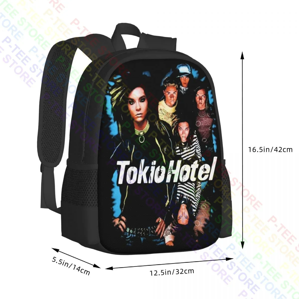 Tokio Hotel Vintage Metal Band Rock P-1792กระเป๋าเป้สะพายหลังความจุขนาดใหญ่ร้อนส่วนบุคคล