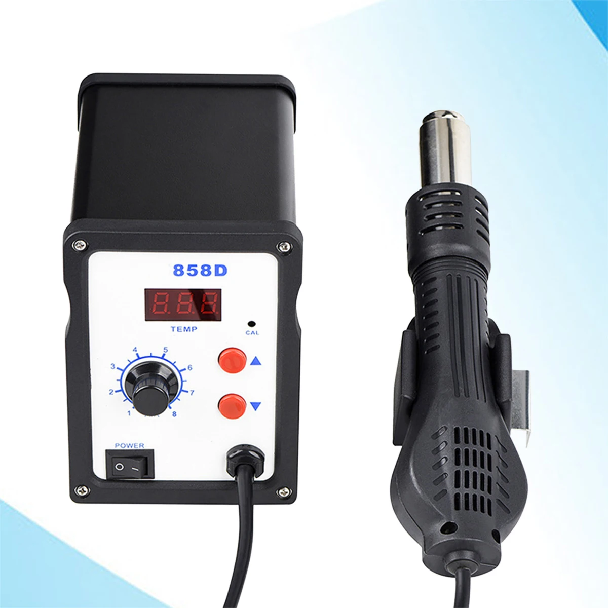 

Led Digital Hot Air Rework Solder Station Heat Welding Repair Machine Heating Microcomputer Control Thermal