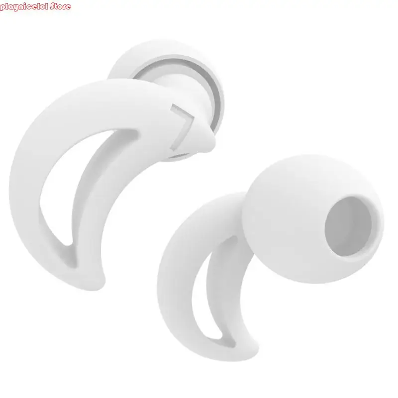E8BA سدادات الأذن السيليكونية توفر حساسية الضوضاء الراحة للنوم والدراسة