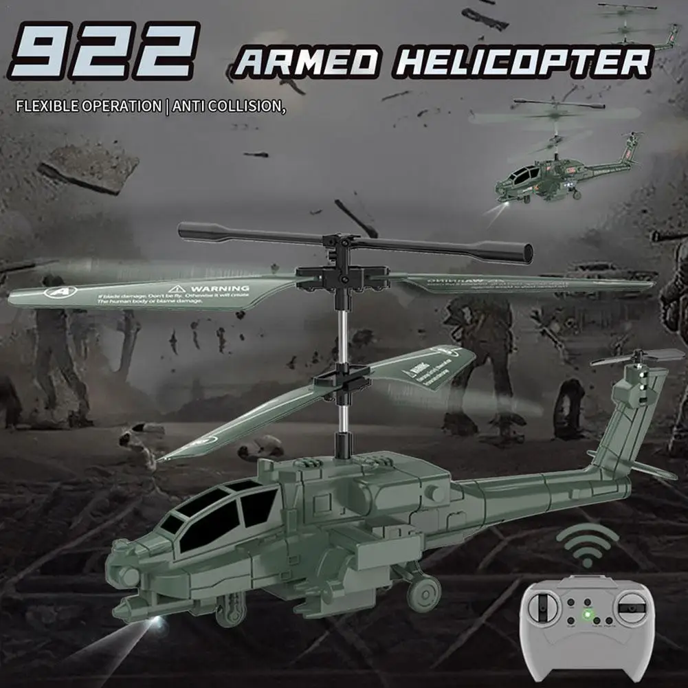 Remote-controlled Helicopter Drop-resistant Toy Model With Gyroscope