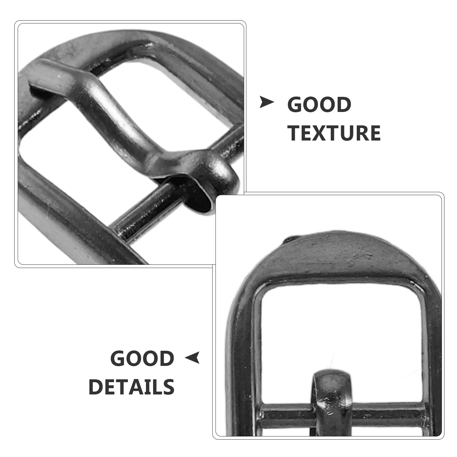 

30pcs Single Prong Stainless Steel Small Belt For Diy Clothing Supplies Craft Accessories Replacement Buckles Belts Backpacks