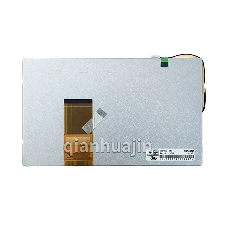 New Original 8 Inch HSD080IDW1-C01  HSD080IDW1-C00 LCD Display Screen Car Audio Video Mobile DVD Digital Display