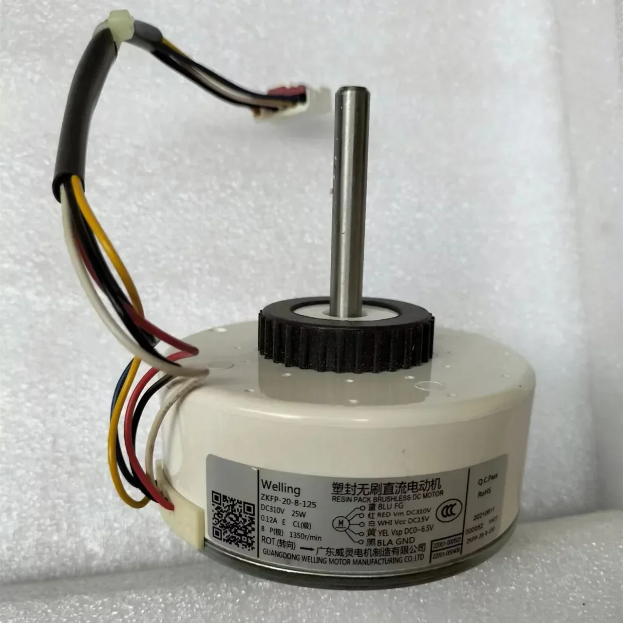 

New For TCL Air Conditioner Indoor Unit DC Fan Motor ZKFP-20-8-125 DC310V 25W 1350r/min Conditioning Parts