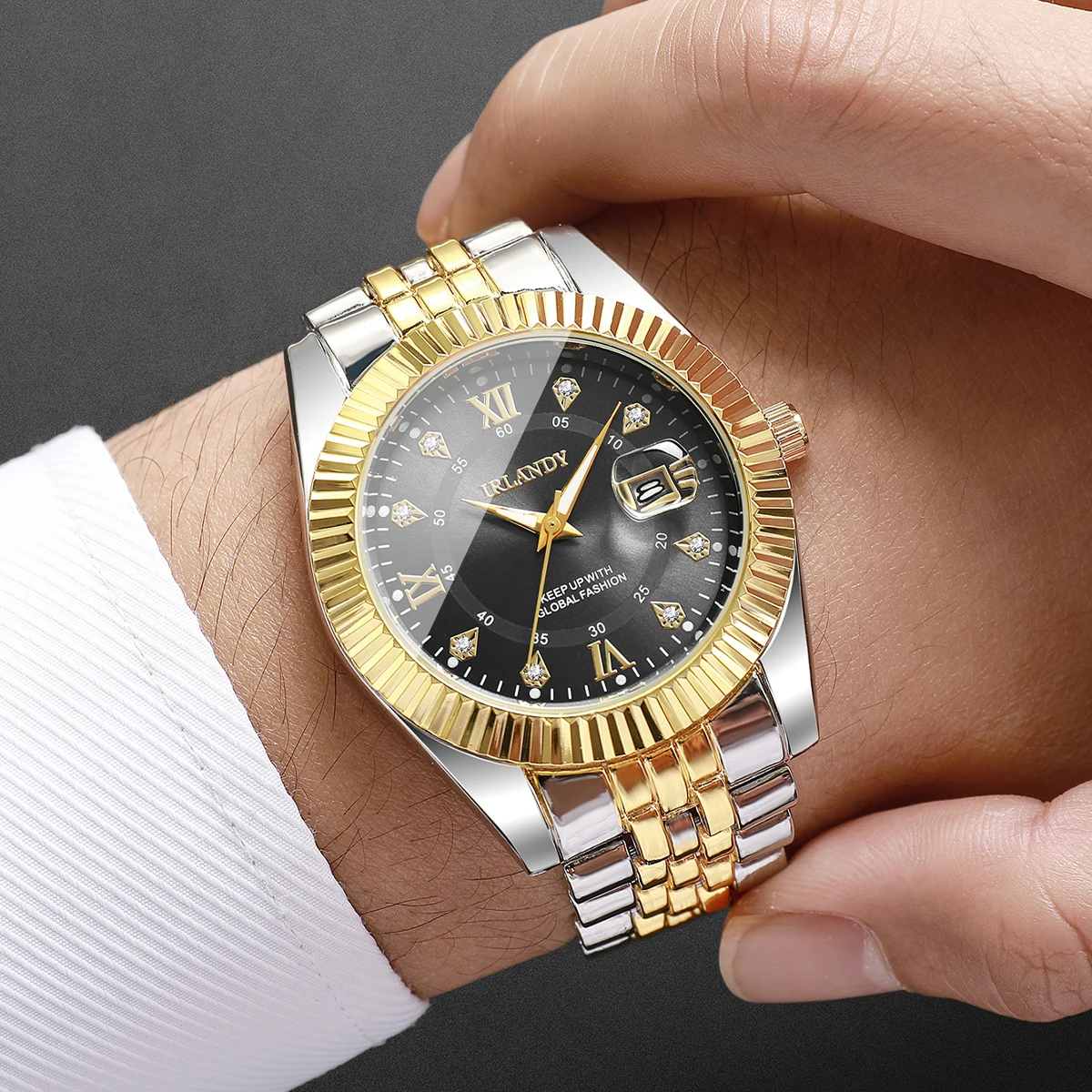 Модные мужские кварцевые часы  – обзор и цена Luxury Watch Omega