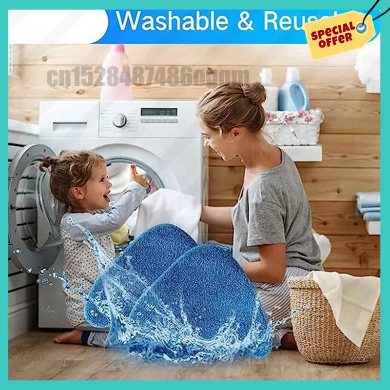 -ABJZ وسادة ممسحة ناعمة من الألياف الدقيقة قابلة لإعادة الاستخدام ملحقات مكنسة بديلة قابلة للغسل وقابلة لإعادة الاستخدام لهوفر WH21000