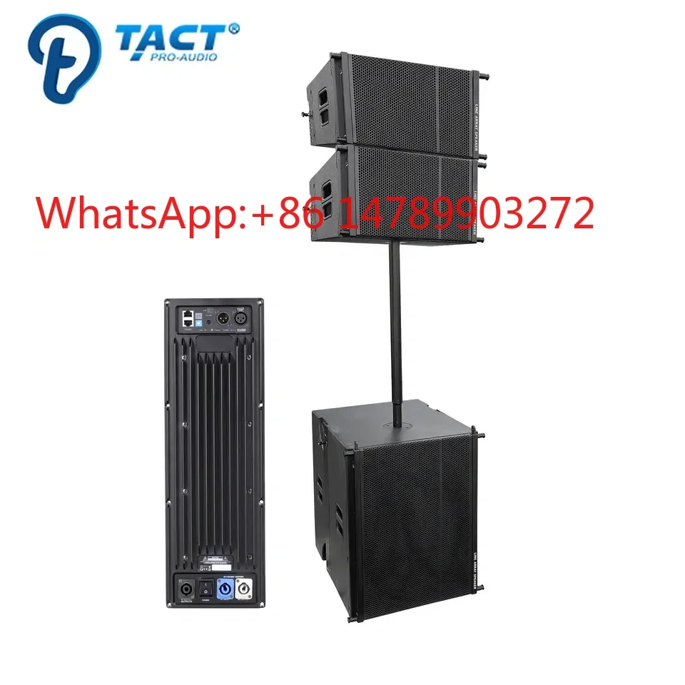 Tact Tq10 Line Array Speaker, 2+1 Set for Stage Live Performance
