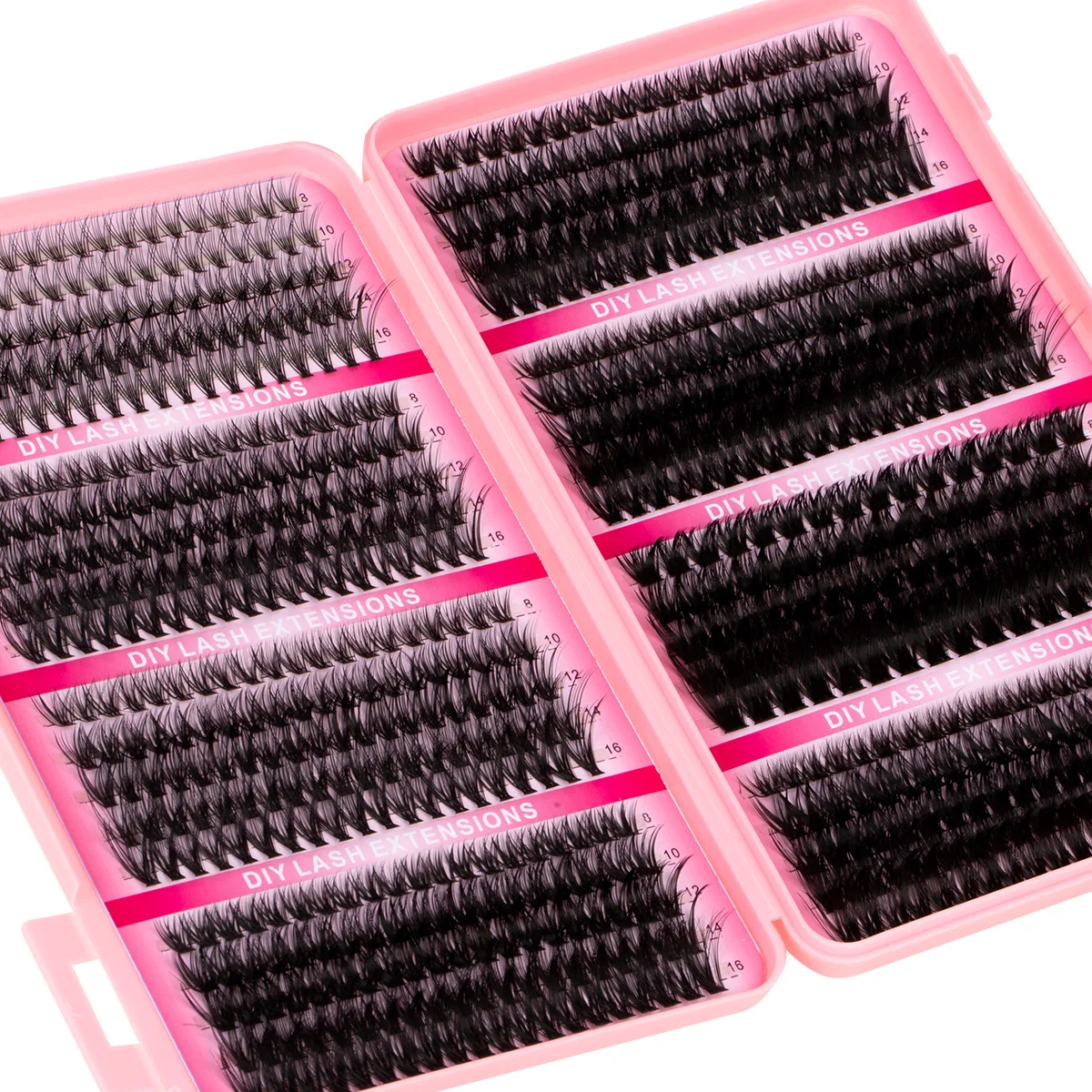 Manga Wimpernbüschel, Spikes, Wispy Wimpernverlängerungen, Anime-Wimpernbüschel mit Unteren Wimpern, Wiederverwendbare Faux-Nerz-Wimpern, Fairy-Wimpern – Detail 7
