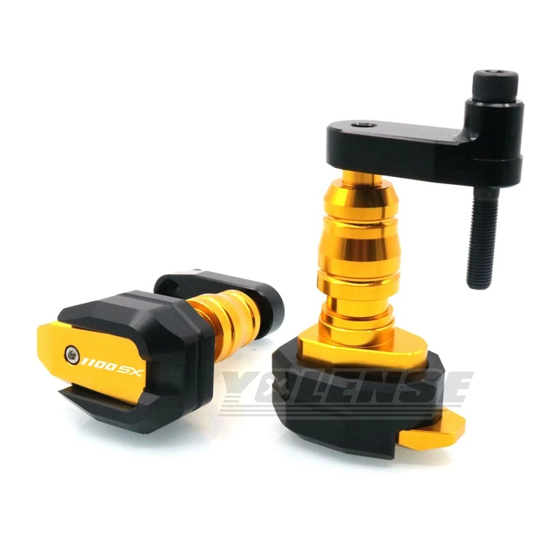 دراجة نارية CNC السقوط حماية الإطار المنزلق هدية الحرس مكافحة تحطم وسادة واقية ل NINJA1100SX نينجا 1100SX 2025 2026 #5