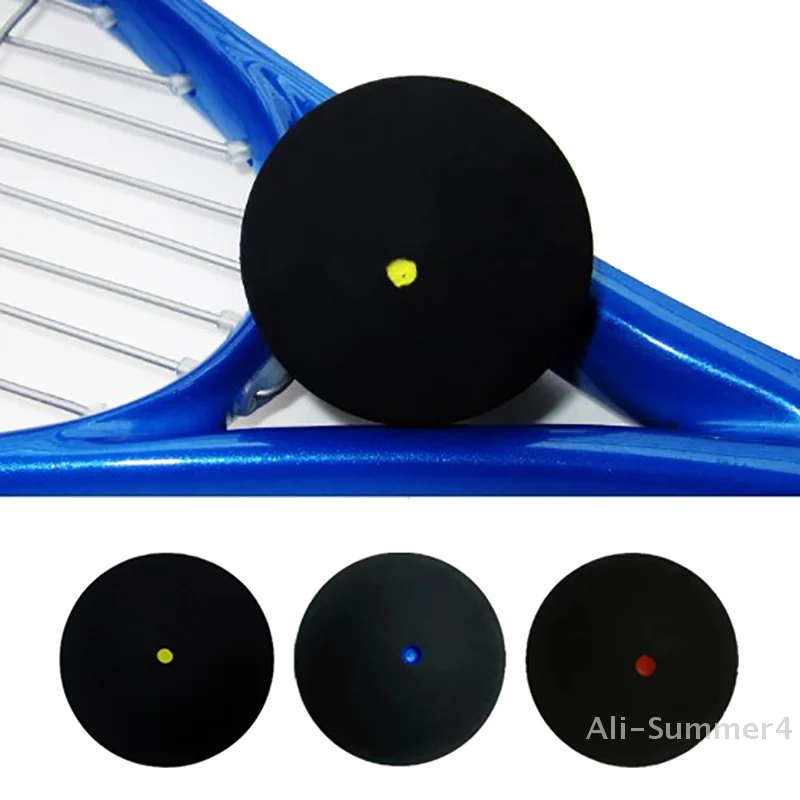 

Professional Rubber Squash Ball For Squash Racket Red Dot Blue Dot Ball Fast Speed For Beginner Or Training Accessories