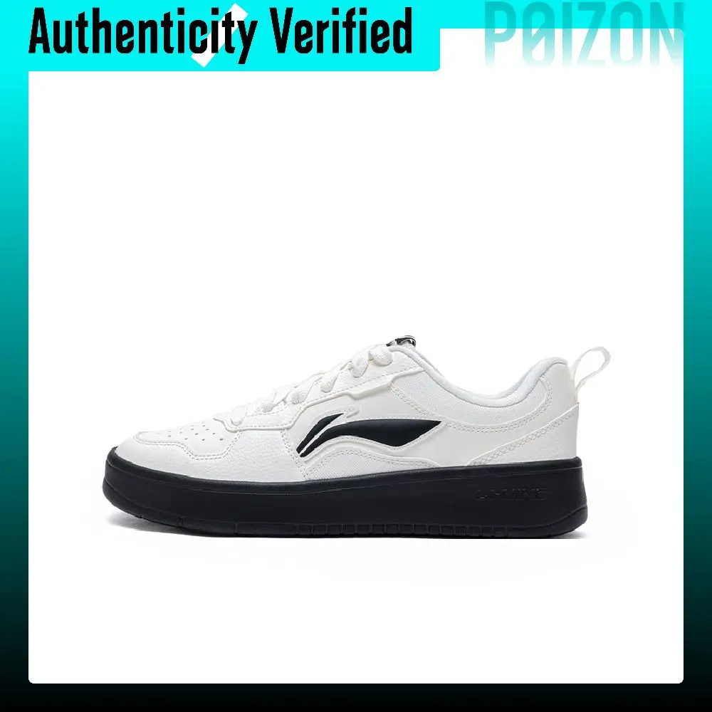 Li Ning First Cloud Slip Resistant, Abrasion Resistant, Lightweight, Breathable Low top Skateboard Shoes Women's AGCV190-4