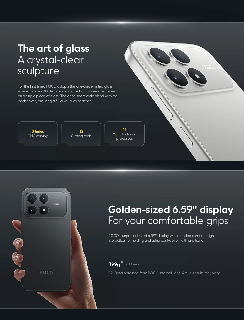 POCO F8 Pro Global Version Smartphone Snapdragon 8 Elite Octa core 6.59"120Hz HyperRGB AMOLED Display 6210mAh NFC 5G