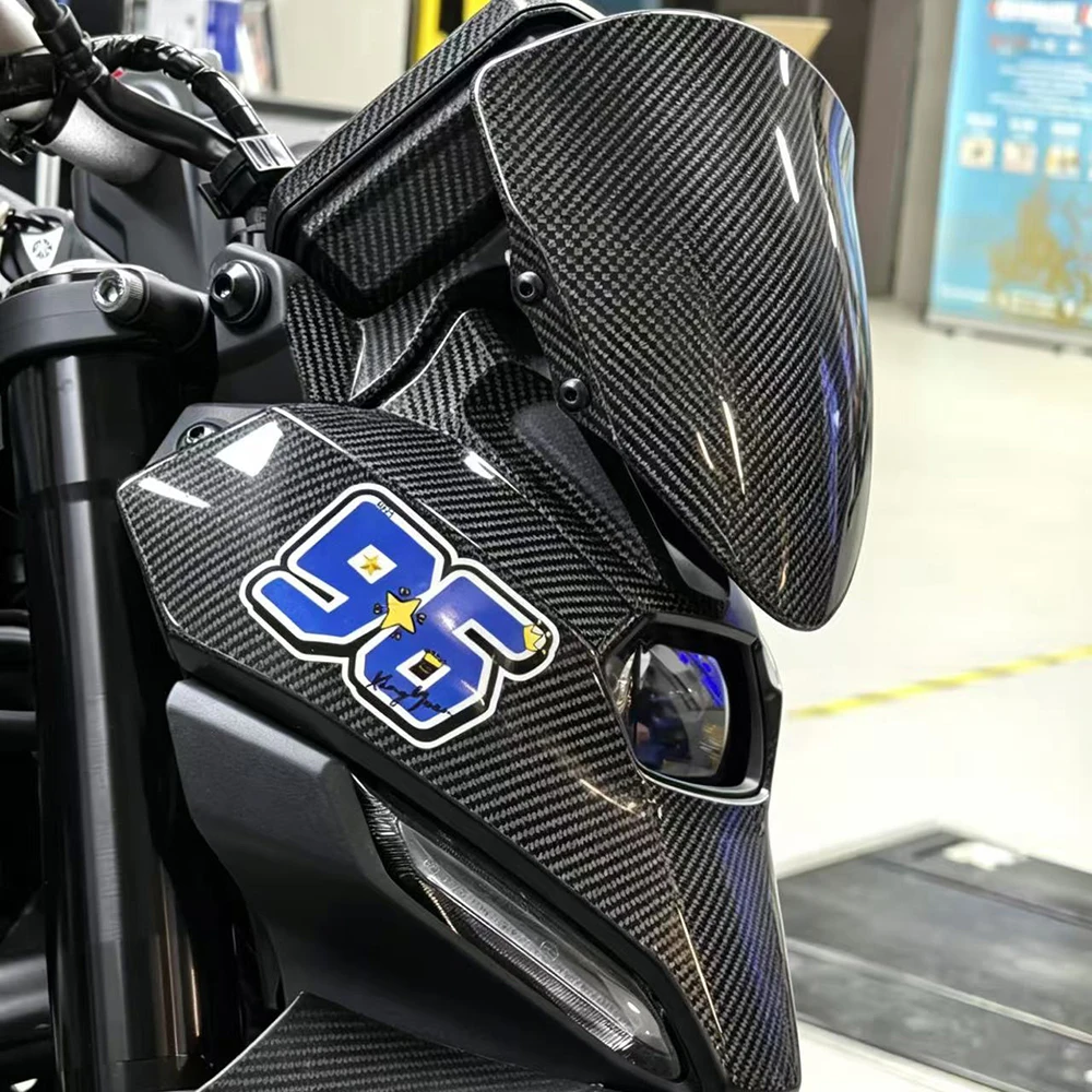 

For YAMAHA MT-09/SP MT-07 2024-2026 Motorcycle Accessories ABS Screen Windshield Fairing Windscreen Baffle Wind MT-09 Deflectors