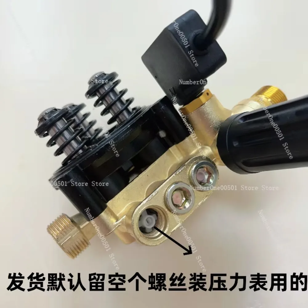 Pump head assembly 12 plungers pressure regulator household machine high pressure cleaner car washer portable