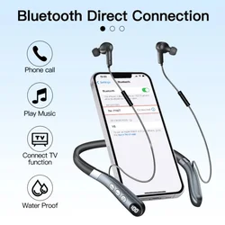 Intelligent hearing aid collector Bluetooth neck hanging hearing aid earphones with 16 channels severe noise reduction