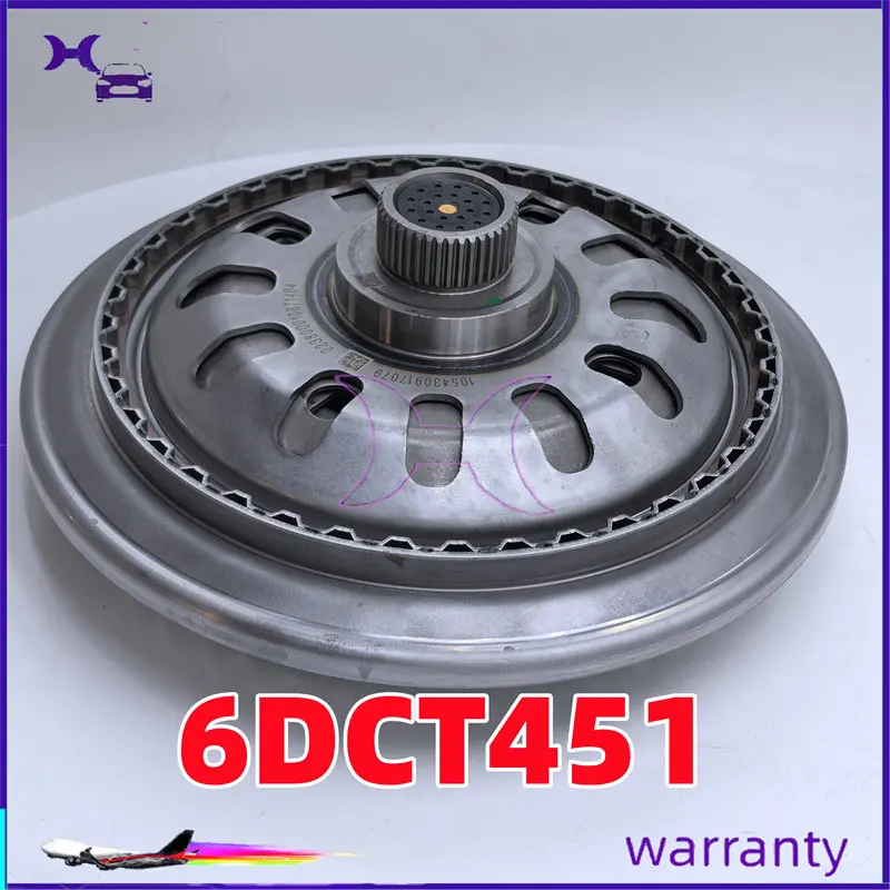 6DCT451 6DCT451-0004-FN Automatic Transmission Clutch Without Shock Absorber Disc For Great Wall Motors Car Accessories Warranty