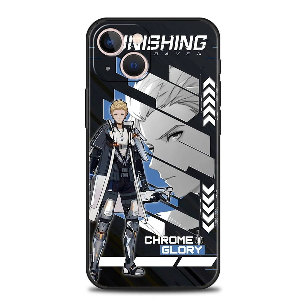 Punishing Gray Raven Anime Luxury Phone Case For iPhone 11 12 13 14 15 16 Pro Max Mini X XR XS 7 8 Plus Soft Silicone Cover